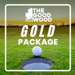 Gold Package: Includes 20 raffle tickets, string, 2 mulligans, 'Move Up' to 100 yards from the pin, and an air cannon.